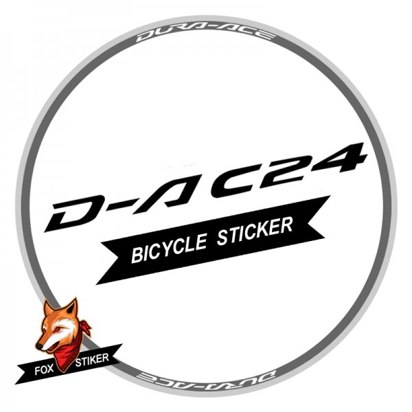 Road Bicycle Wheels Rim Decal Stickers for DURA ACE